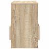 vidaXL Magazine Rack Sonoma Oak 35 x 30 x 45 cm