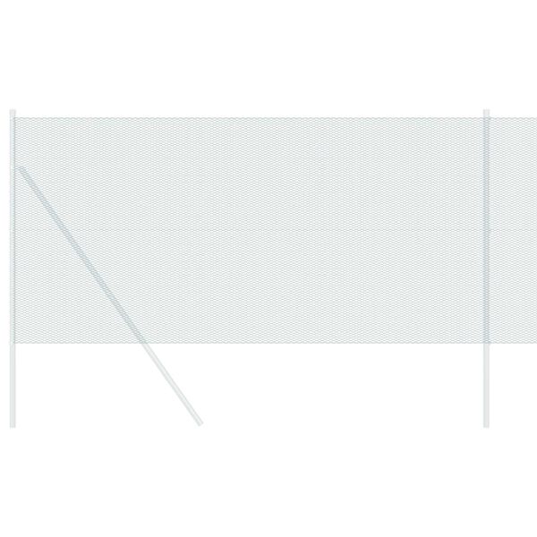 vidaXL Hexagon Fence Green 1.2 x 100 m PVC