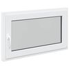vidaXL Basement Window "RISOR" 100x70 cm Tilt&Turn DIN Right White