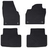 vidaXL Car Mat 4 pcs Black suitable for KAMIQ 2019- Rubber