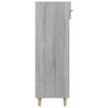 vidaXL Shoe Cabinet Grey Sonoma 60x35x105 cm Engineered Wood