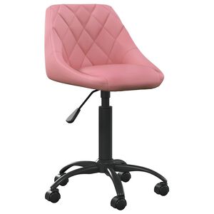 vidaXL Dining Chair Pink Velvet