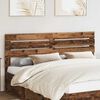vidaXL Headboard Old Wood 200 cm Engineered wood