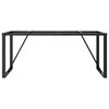 vidaXL Dining Table Legs O-Frame 180x80x73 cm Steel