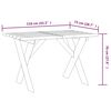 vidaXL 3 Piece Garden Dining Set Impregnated Pinewood