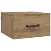 vidaXL Bedside Cabinet Artisian Oak 35 x 35 x 20 cm Engineered Wood
