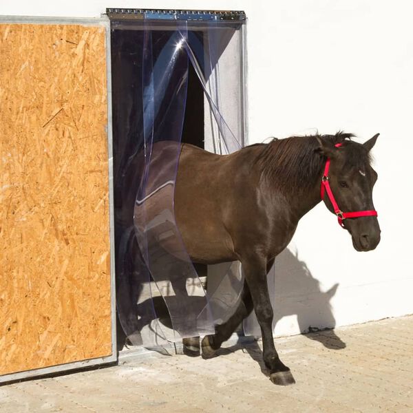 Kerbl Strip Curtain Set PVC 225x30 cm 291162