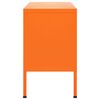 vidaXL TV Cabinet Orange 105x35x50 cm Steel