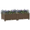 vidaXL Raised Bed 80x40x23 cm Polypropylene