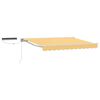 vidaXL Electric Retractable Awning Sand 2.5 x 2 m