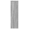 vidaXL Plant Stand 2pcs Grey Sonoma 17x17x60 cm Engineered Wood