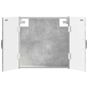 vidaXL Dartboard Cabinet HOORN Concrete Grey 52.5 x 10.5 x 53.5 cm