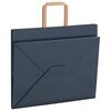 vidaXL Paper Bags 50 pcs with Handles Blue 32x22x24 cm