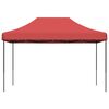 vidaXL Party Tent Folding Burgundy 279 x 410 x 315 cm Oxford Fabric