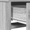 vidaXL Dressing Table Grey Sonoma 50 x 41 x 140 cm Engineered Wood