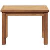 vidaXL Coffee Table Brown 50 x 35 x 36 cm Solid teak wood