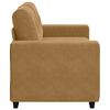vidaXL Sofa Brown 160 x 77 x 82 cm Fabric