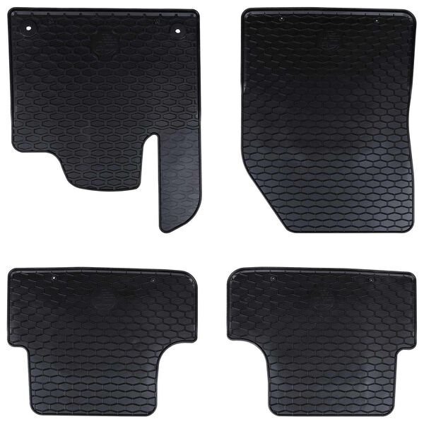 vidaXL Car Mat 4 pcs Black suitable for CITROEN C5 AIRCROSS 2017-