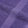 vidaXL Bath Towels "FROGN" 10 pcs Purple 100x150 cm 360 gsm