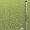vidaXL Welded Wire Fence Silver 1.6 x 10 m