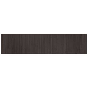 vidaXL Rug Rectangular Dark Brown70x300 cm Bamboo
