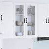 vidaXL Kitchen Wall Cabinet White 80 x 31 x 100 cm Engineered Wood