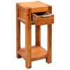 vidaXL End Table Solid Acacia Wood 30x30x70 cm