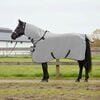 vidaXL Horse Blanket Full Light Grey and Pink Polyester