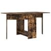 vidaXL Dinning Table 138 x 70 x 73.5 cm Engineered Wood Smoked Oak