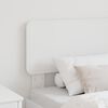 vidaXL Headboard White 75 cm Engineered wood