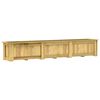 vidaXL Planter | Green Impregnated | Impregnated Pinewood | 291 x 50 x 50 cm