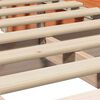 vidaXL Bed Frame Wax Brown 90 x 200 cm Solid Pine Wood