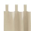 vidaXL Blackout Curtains 2 pcs Cream 140 x 175 cm Velvet