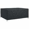 vidaXL Furniture Cover Plain Black 220 x 190 x 85 cm 420D