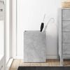 vidaXL Umbrella Stand Concrete Grey 40 x 20 x 55.5 cm Engineered Wood