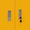 vidaXL Storage Cabinet with Storage Mustard Yellow 90 x 40 x 90 cm
