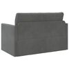 vidaXL Folding Sofa Bed Dark Grey 124 x 71 x 78 cm Velvet