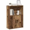 vidaXL Bookcase Old Wood 60x24x85 cm Engineered Wood
