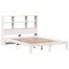 vidaXL Bookcase Bed without Mattress White 140x200cm Solid Wood Pine