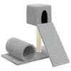 vidaXL Cat Tree with Sisal Scratching Post Light Grey 59 cm