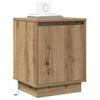 vidaXL Bedside Cabinet 2 pcs Artisan Oak 39 x 34.5 x 50 cm