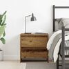 vidaXL Bedside Cabinet Old Wood 45 x 34 x 44.5 cm Engineered Wood