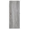 vidaXL Wall Mounted Cabinets 2 pcs Grey Sonoma Engineered Wood