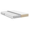 vidaXL Bed Mattress with Mattress Green 140 x 190 cm Fabric