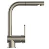 SCH&Uuml;TTE Sink Mixer with Pull-out Spray LONDON Low Pressure Stainless Steel Look