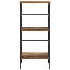 vidaXL Bookshelf Old Wood 40 x 29.5 x 81 cm Engineered Wood