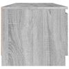 vidaXL TV Cabinet Grey Sonoma 140x40x35.5 cm Engineered Wood