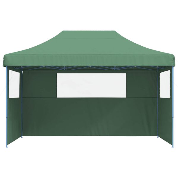 vidaXL Party Tent Folding Green 292 x 440 x 315 cm Oxford Fabric