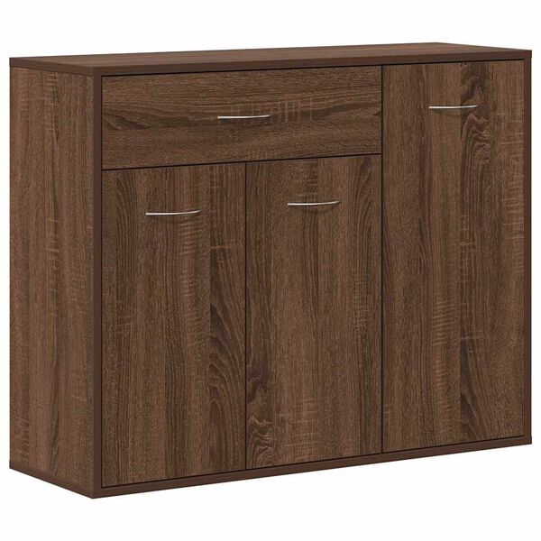 vidaXL Sideboard Brown Oak 88x30x70 cm Engineered Wood