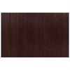 vidaXL Room Divider Bamboo Dark Brown Width 250 cm Height 165 cm